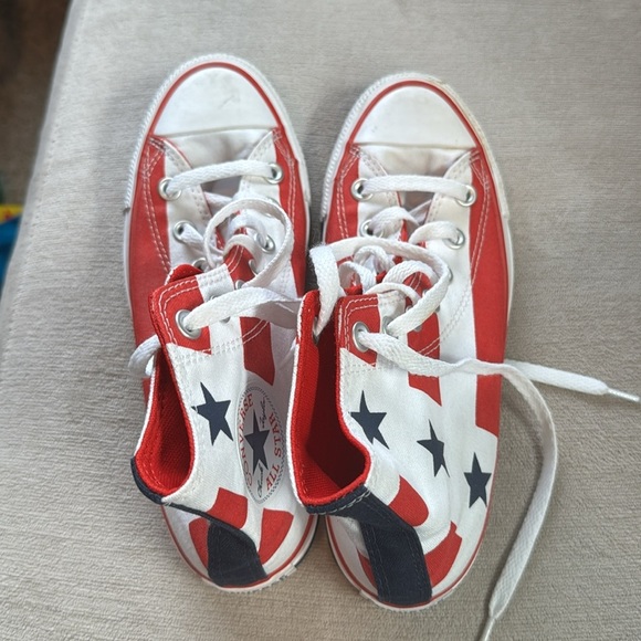 American Flag Converse High Top - Picture 8 of 12